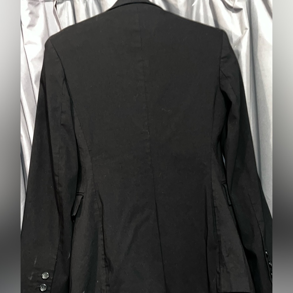 Express Design Studio Size 4 Black Button Up Blaz… - image 7